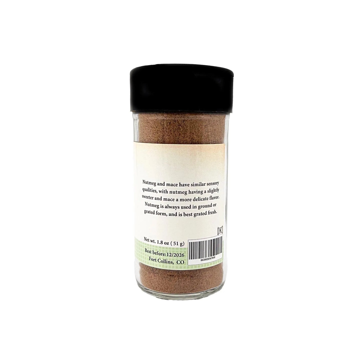 Nutmeg, Ground