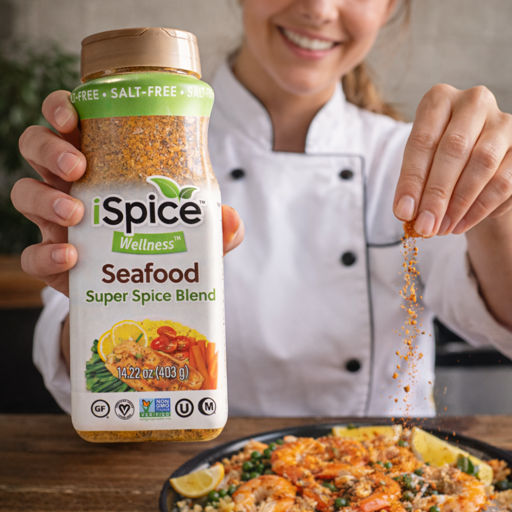 iSpice Salt-Free Seafood Seasoning