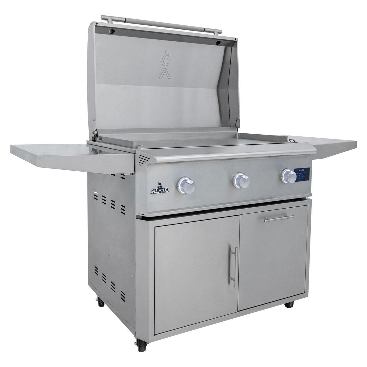 Blaze LTE PRO 40-Inch Gas Griddle w/Digital Temperature Screen & Lift-Assist Lid