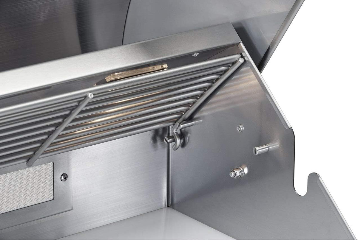 Broilmaster B-Series Deluxe 40-Inch Built-in Stainless Steel Gas Grill with Rear Infrared Burner