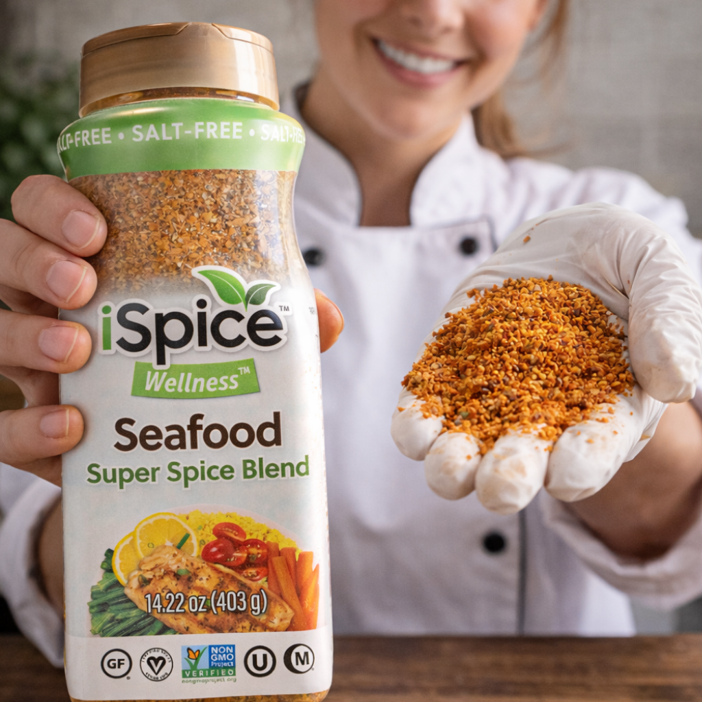 iSpice Salt-Free Seafood Seasoning