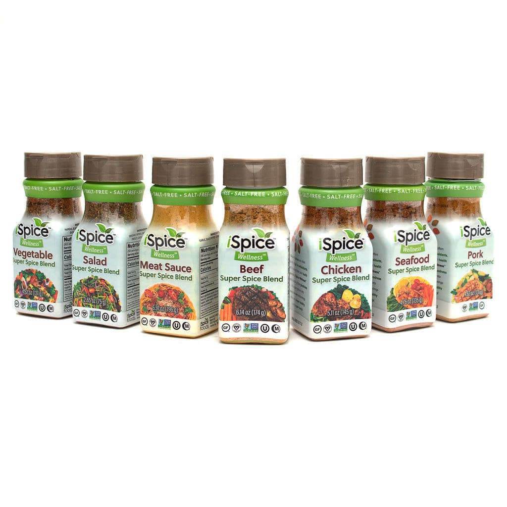 iSpice 7 Pack of Wellness Seasoning