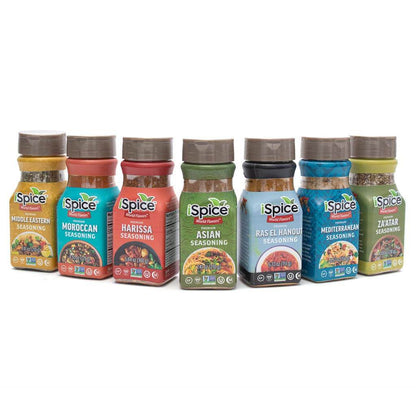 iSpice 7 Pack of Ethnic Seasoning