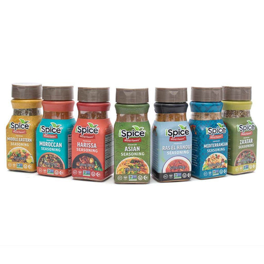 iSpice 7 Pack of Ethnic Seasoning
