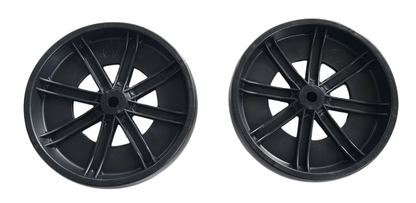 8" Wheels (set of 2) For Drum Smoker (Replacement Wheels For Hunsaker Smokers)