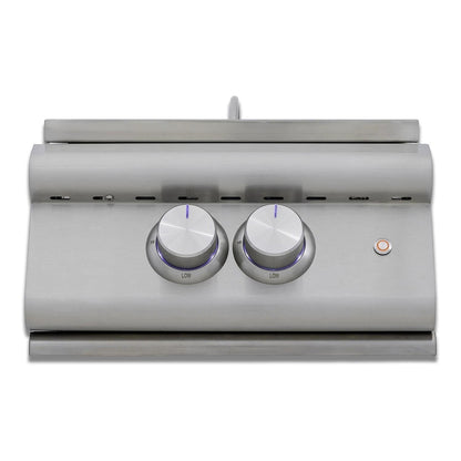 Blaze LTE High Performance Built-In Power Burner with Wok Ring & Lid