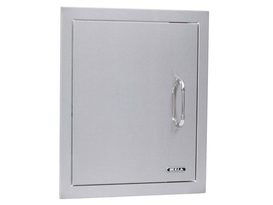 Bull 18-Inch Left Hinged Stainless Steel Single Vertical Access Door with Reveal
