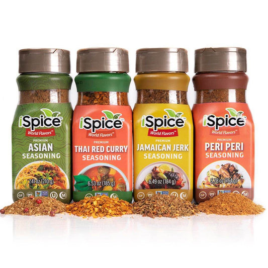 iSpice 4 Pack of Ethnic Seasoning