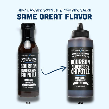 Bourbon Blueberry Chipotle BBQ Sauce & Marinade