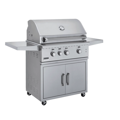 Broilmaster G-Series 34-Inch Elite Edition Freestanding Stainless Steel Gas Grill