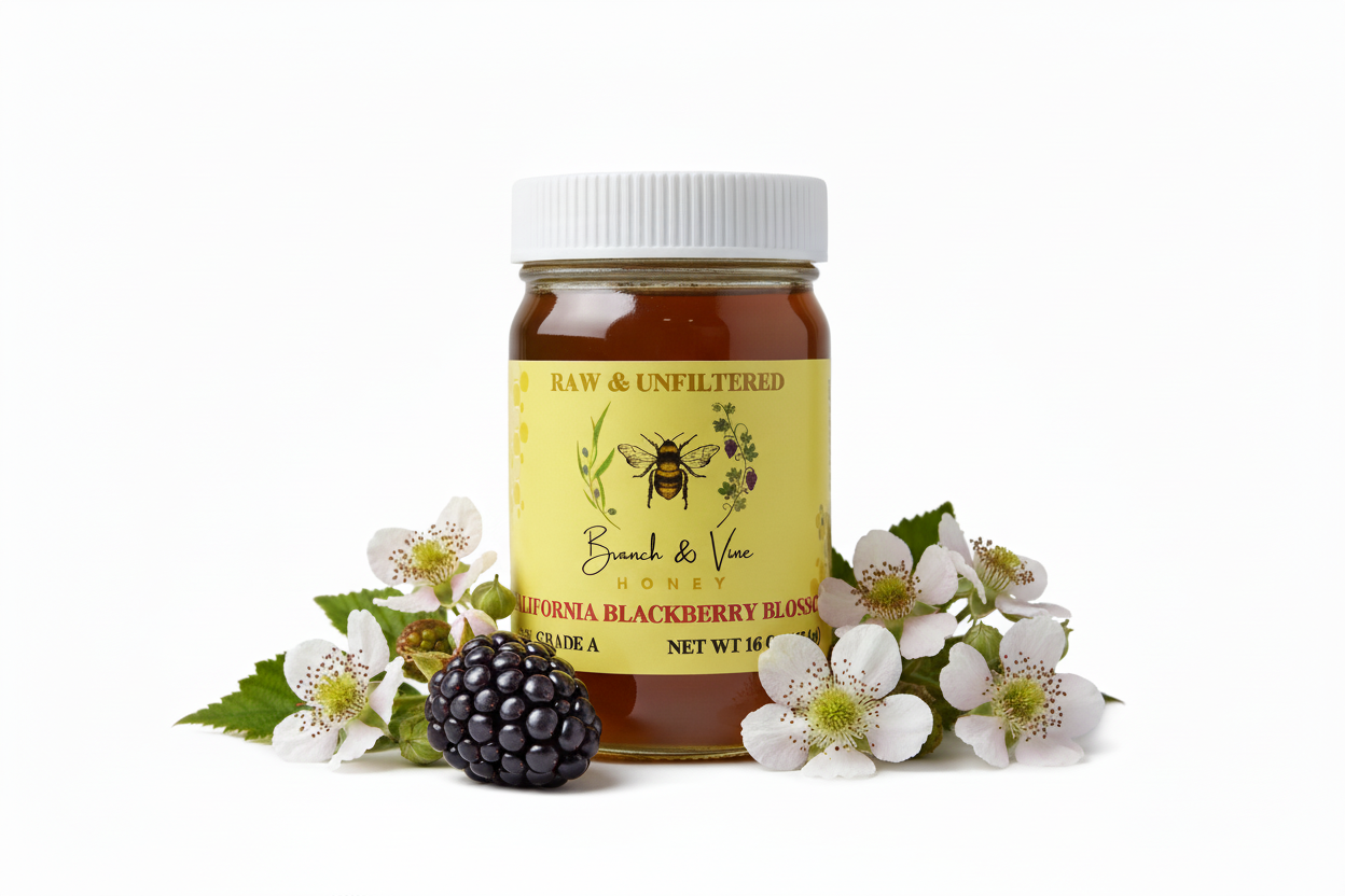 BLACKBERRY BLOSSOM HONEY