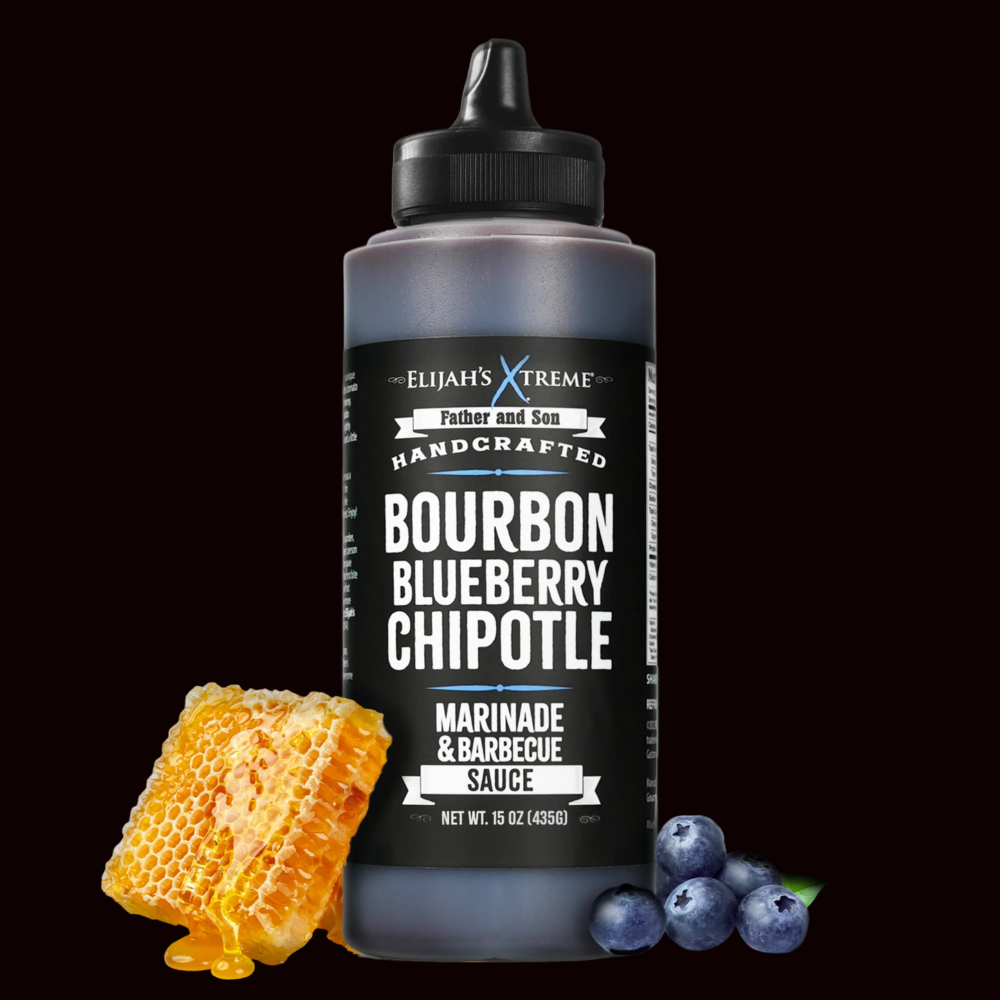 Bourbon Blueberry Chipotle BBQ Sauce & Marinade
