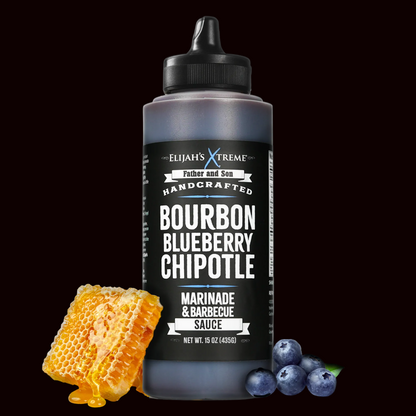Bourbon Blueberry Chipotle BBQ Sauce & Marinade