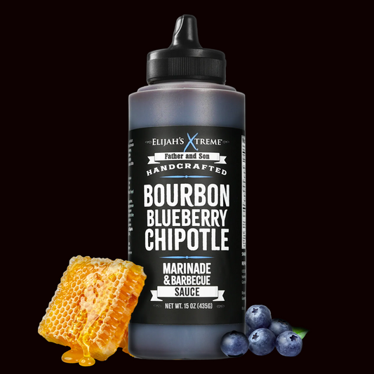 Bourbon Blueberry Chipotle BBQ Sauce & Marinade