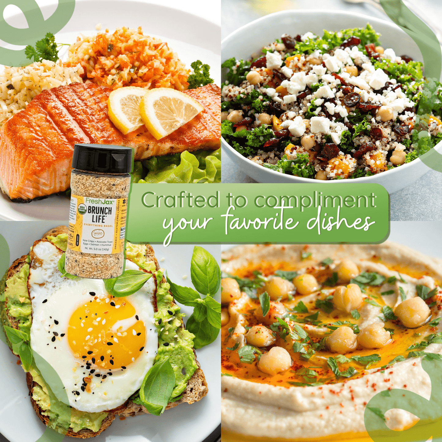 Brunch Life® Organic Everything Bagel Seasoning