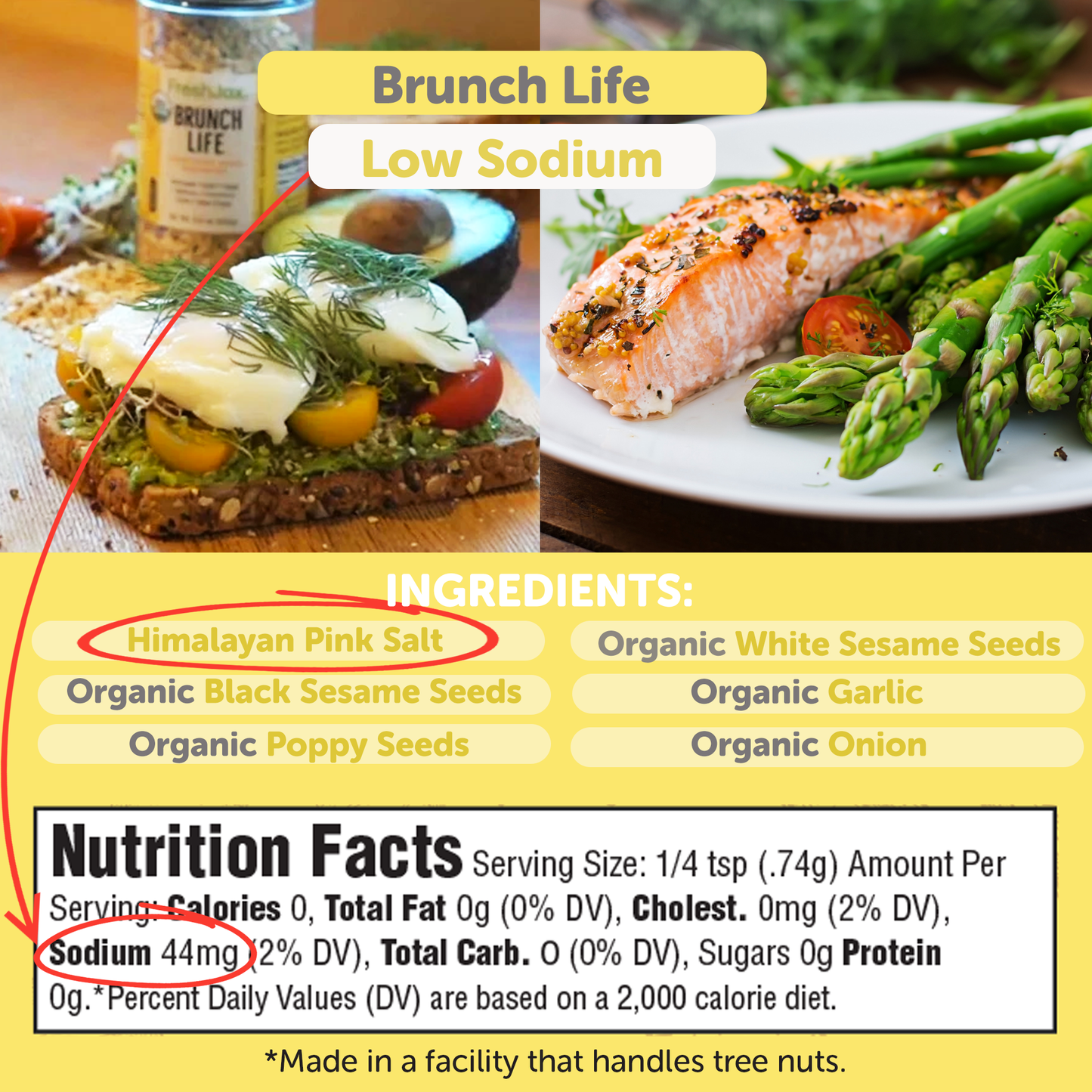 Brunch Life® Organic Everything Bagel Seasoning