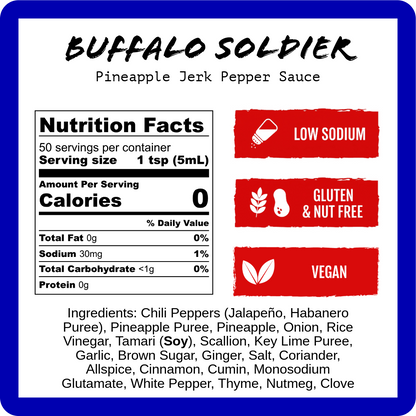 Buffalo Soldier - Pineapple Jerk (9oz)