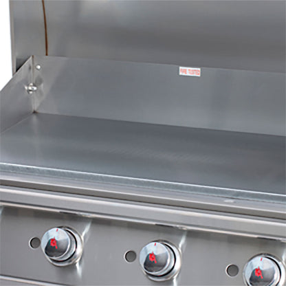 Bull 30-Inch 4-Burner Built-In Commercial Style Flat Top Griddle