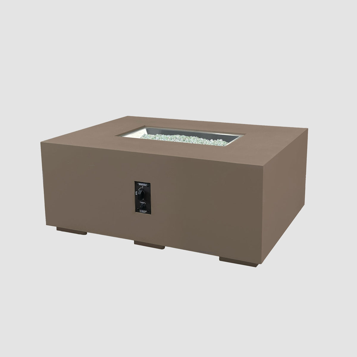 Cove Concrete Linear Gas Fire Pit