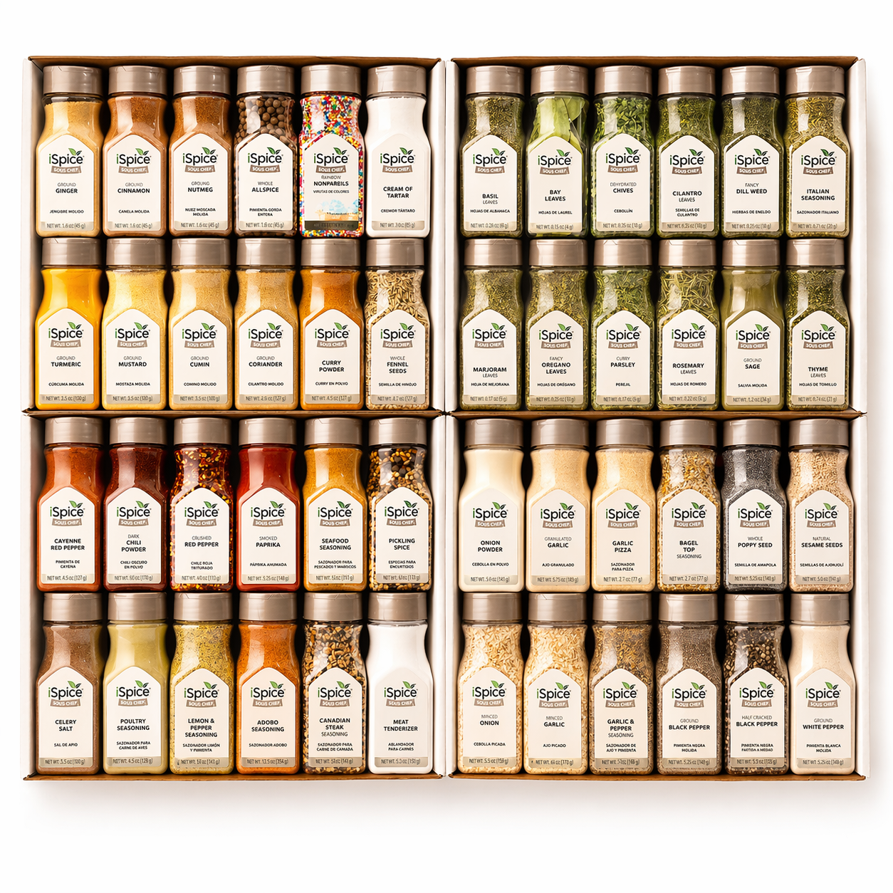 48 Pack of Spice and Herbs