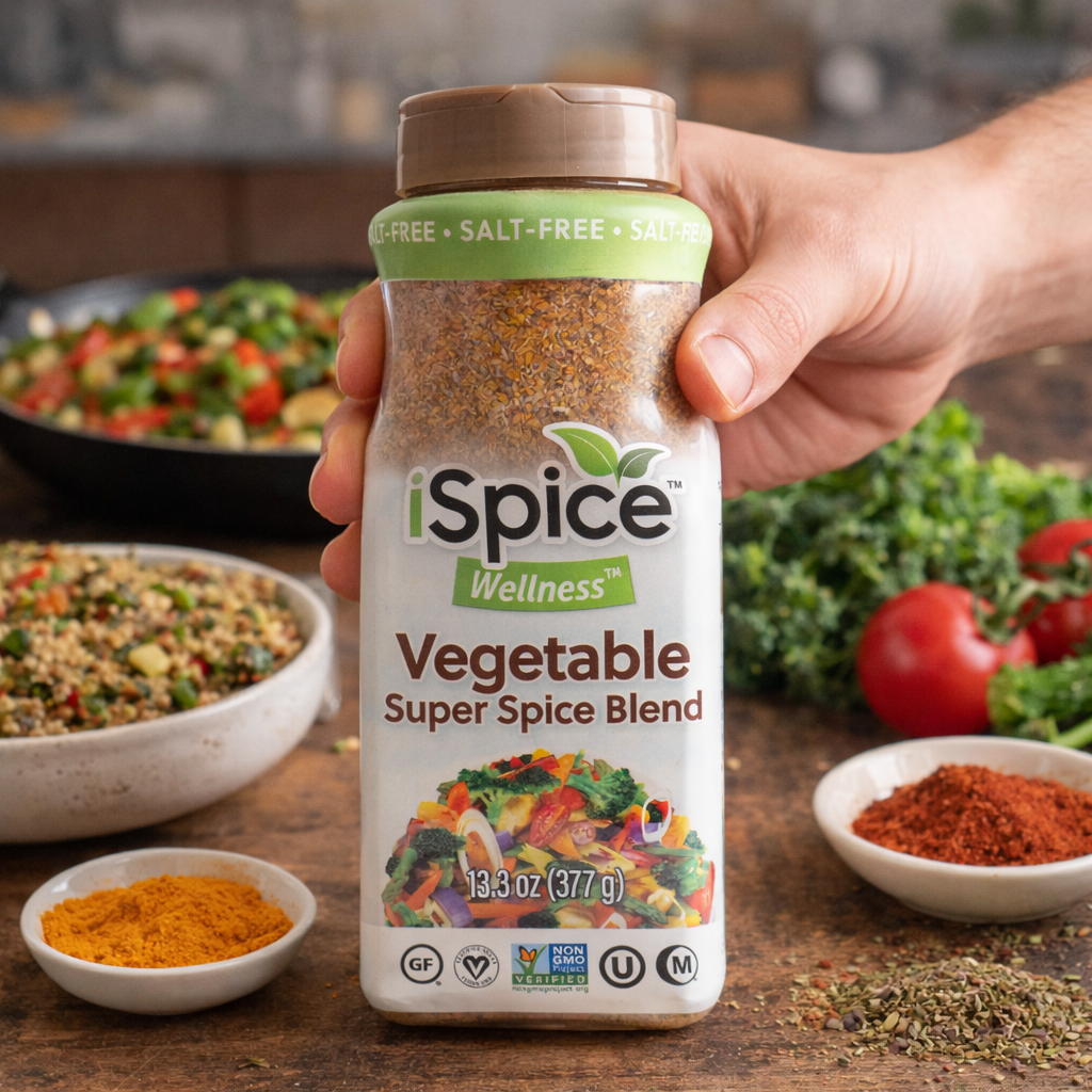 iSpice Salt-Free Vegetable Seasoning