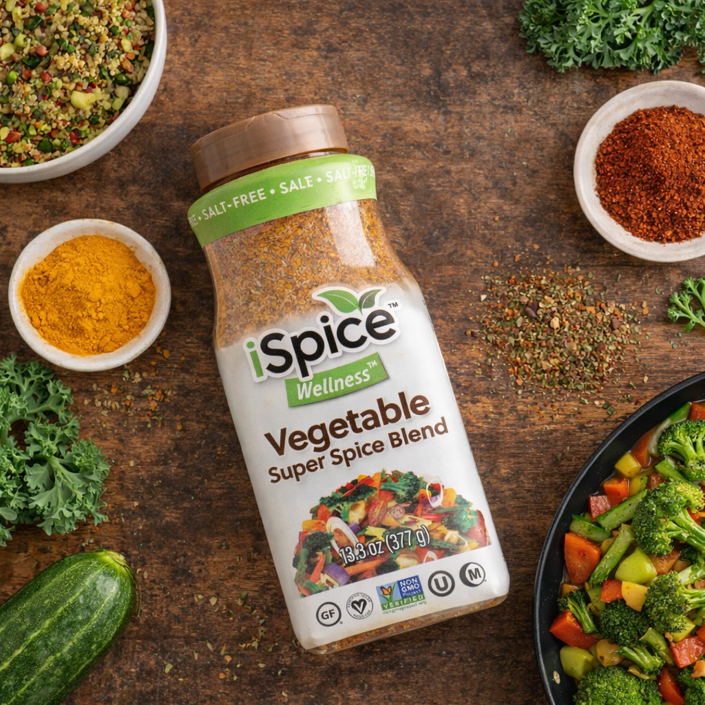 iSpice Salt-Free Vegetable Seasoning