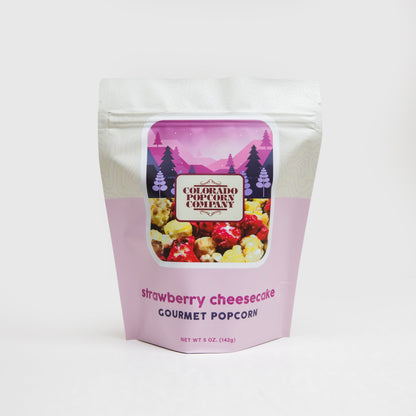 Strawberry Cheesecake Popcorn