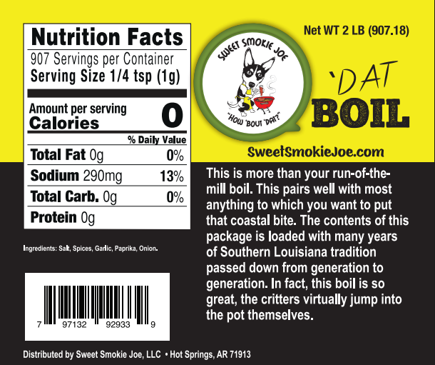 SSJ 'Dat Boil (Original Recipe) - 2 lb