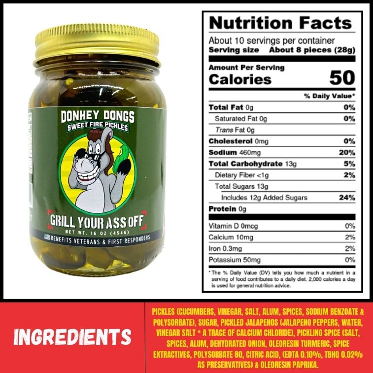 Donkey Dongs Pickles