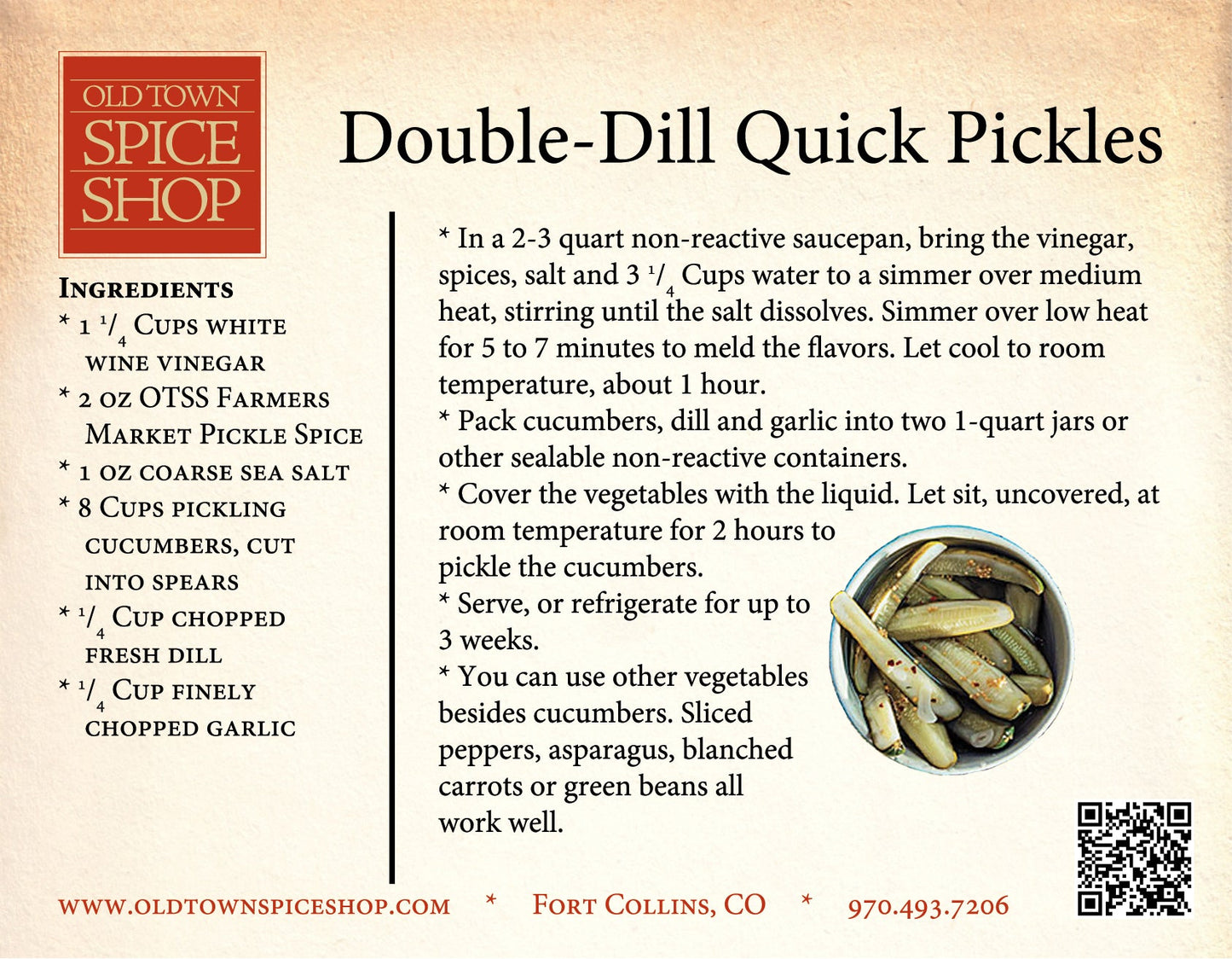 Farmer's Market Pickle Blend