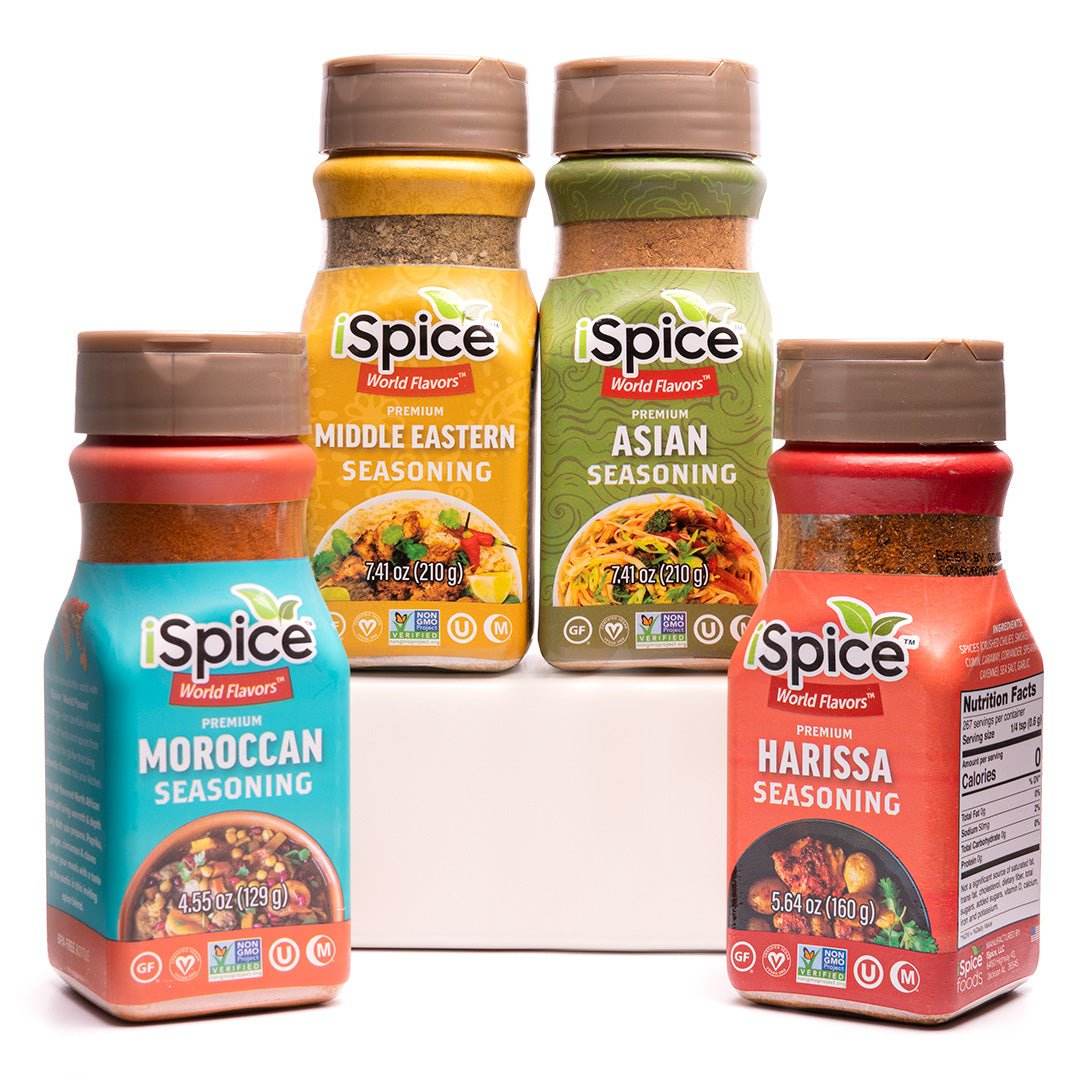 4 Pack of Ethnic Seasoning