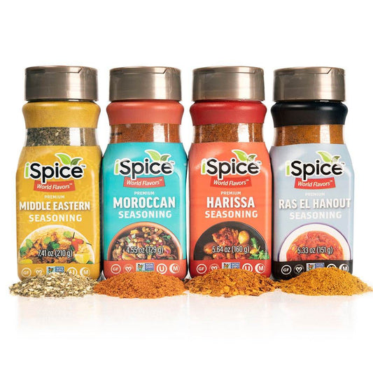 iSpice 4 Pack of Ethnic Seasoning