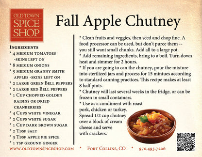 Apple Pie Spice
