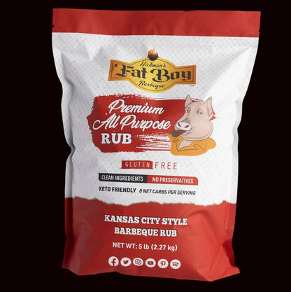 Premium All Purpose Gluten Free Natural BBQ Rub 5 lb