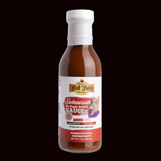 Swinewaush No Sugar Added Gluten Free Natural BBQ Sauce