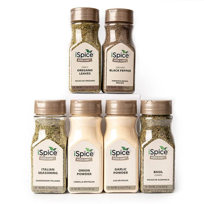 6 Pack of Spices and Herbs
