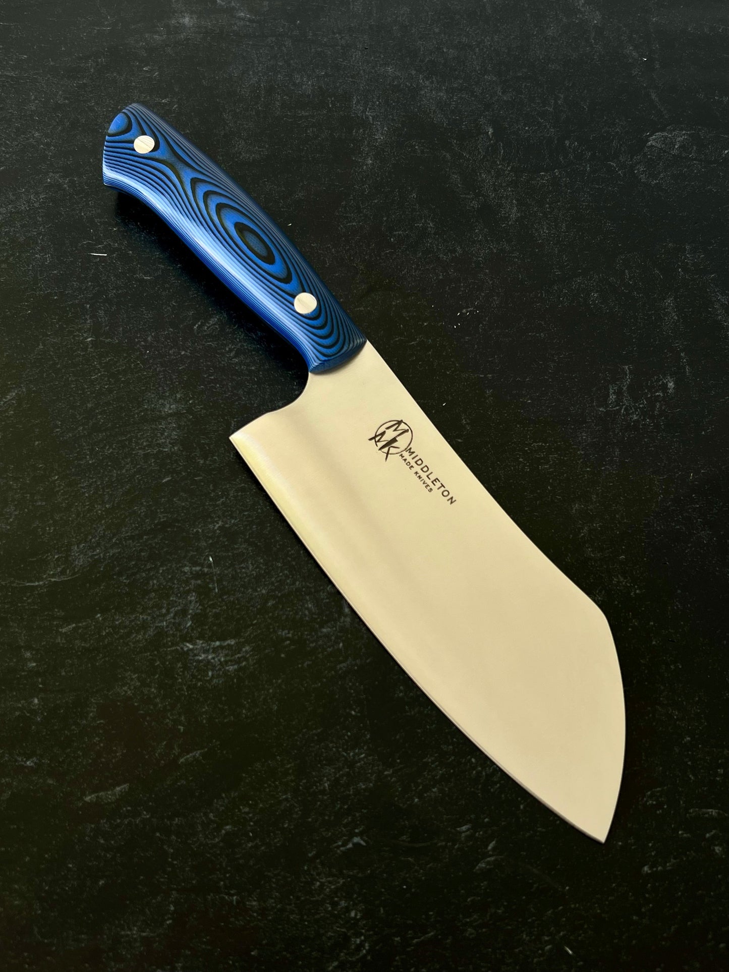 Echo - 6” Blue/Black Santoku