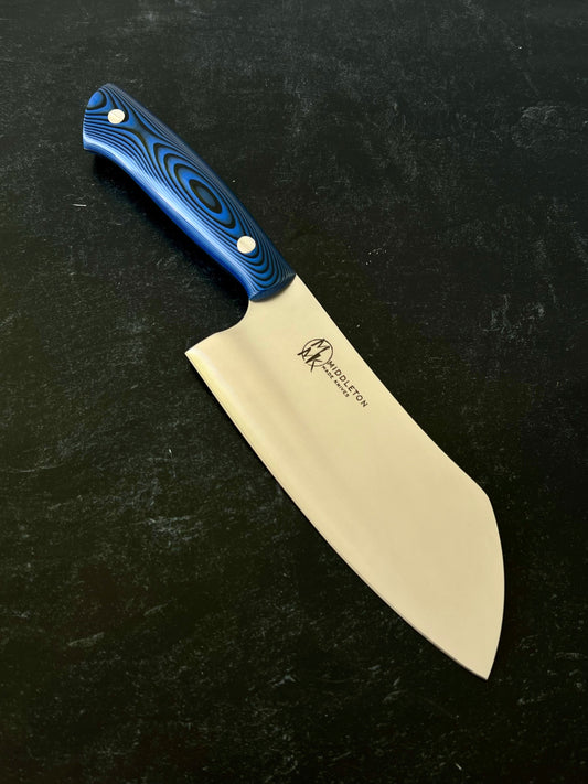 Echo - 6” Blue/Black Santoku