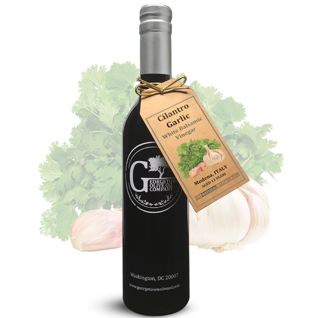 CILANTRO GARLIC WHITE BALSAMIC VINEGAR