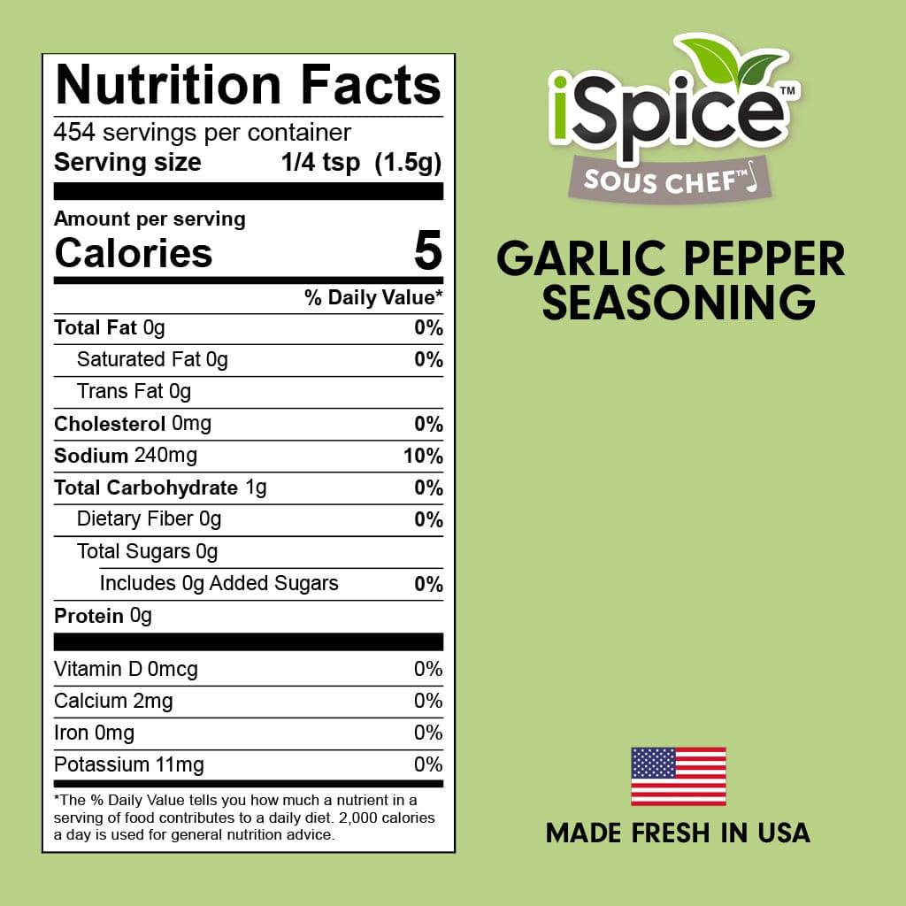 Garlic Pepper Seasoning