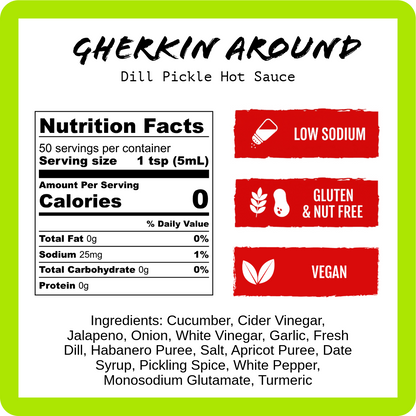 Gherkin Around - Dill Pickle (9oz)