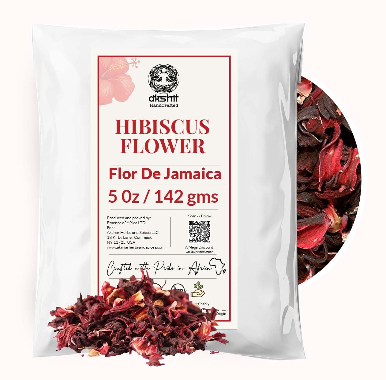 Dried Hibiscus Flowers