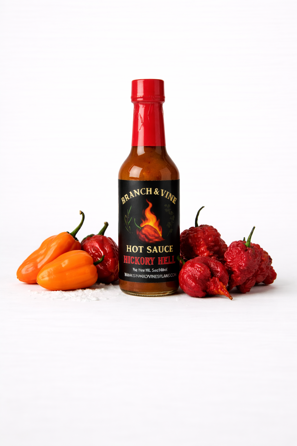 HICKORY HELLFIRE BALSAMIC HOT SAUCE