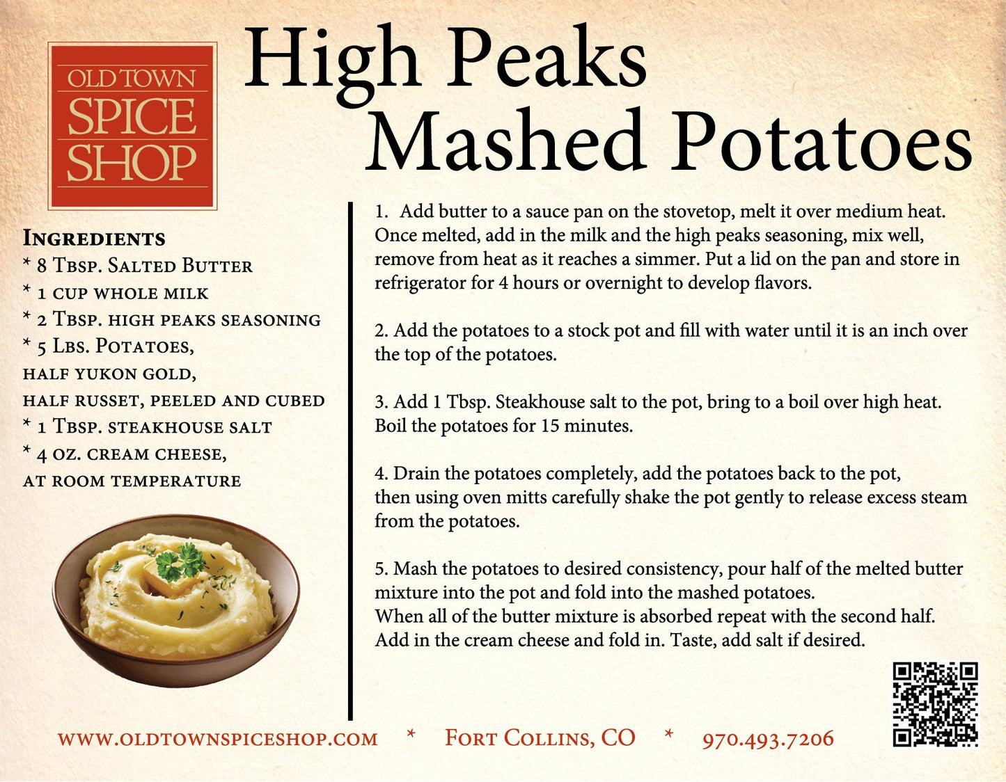 High Peaks Seasoning