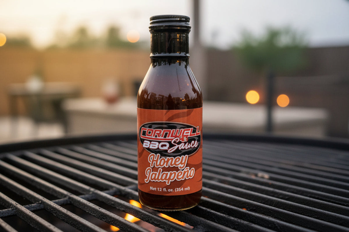Case of Cornwell Honey Jalapeno BBQ Sauce