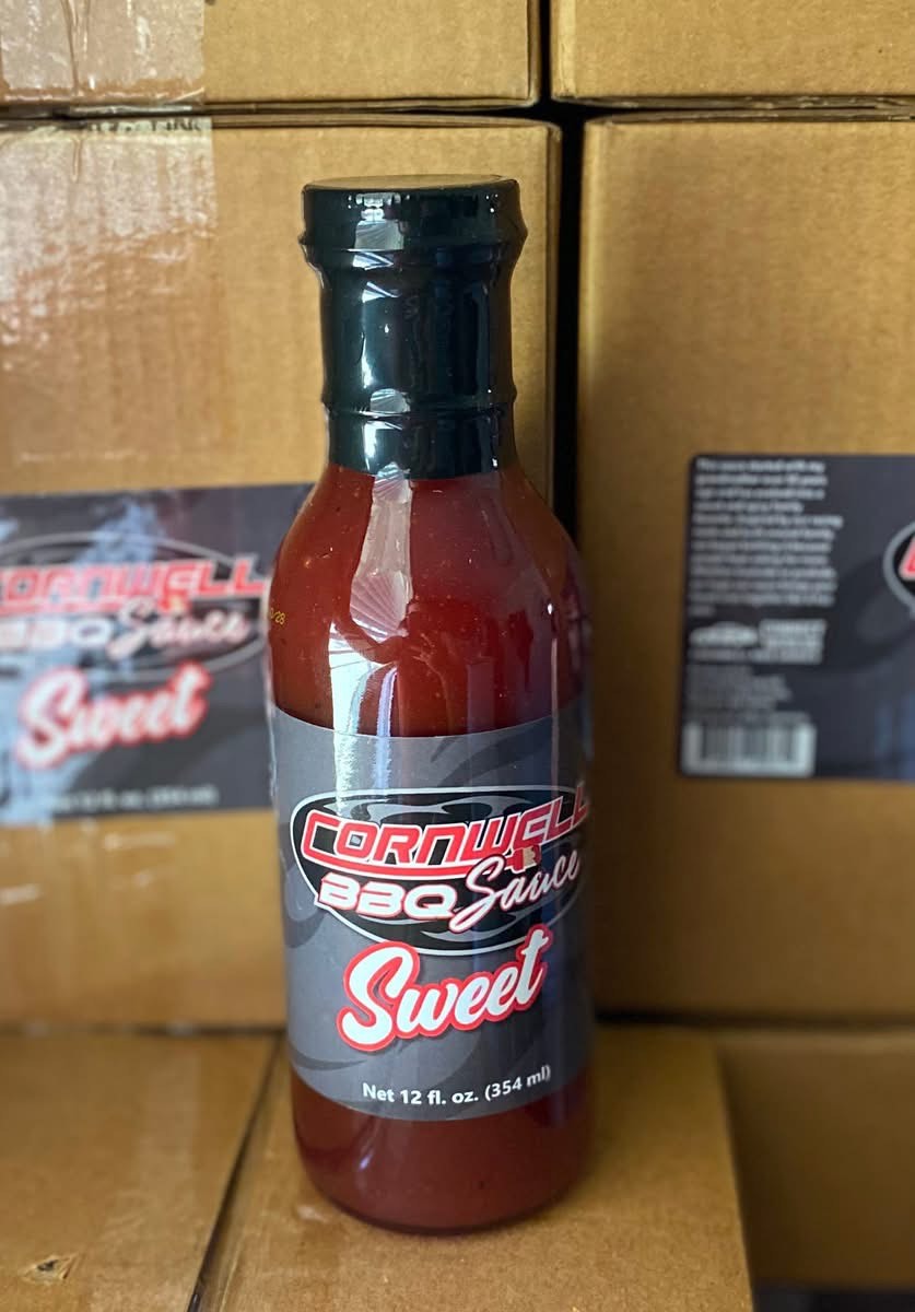 Case of Cornwell Sweet BBQ Sauce
