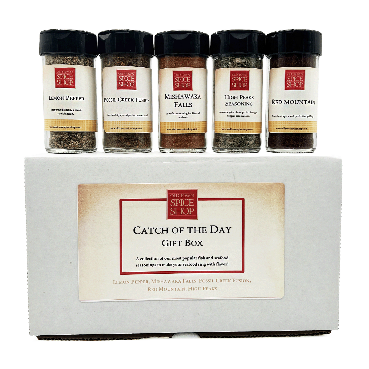 Catch of the Day Gift Box - Fish and Seafood Seasonings