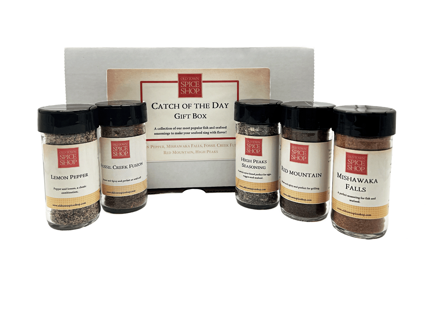 Catch of the Day Gift Box - Fish and Seafood Seasonings