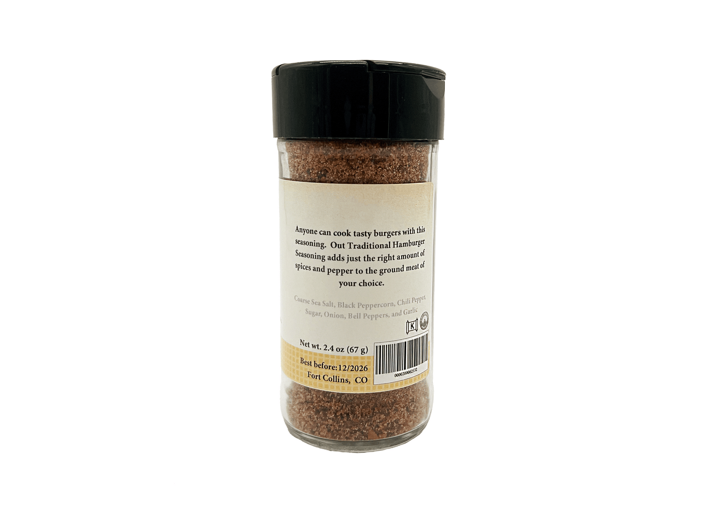 Traditional Hamburger Seasoning