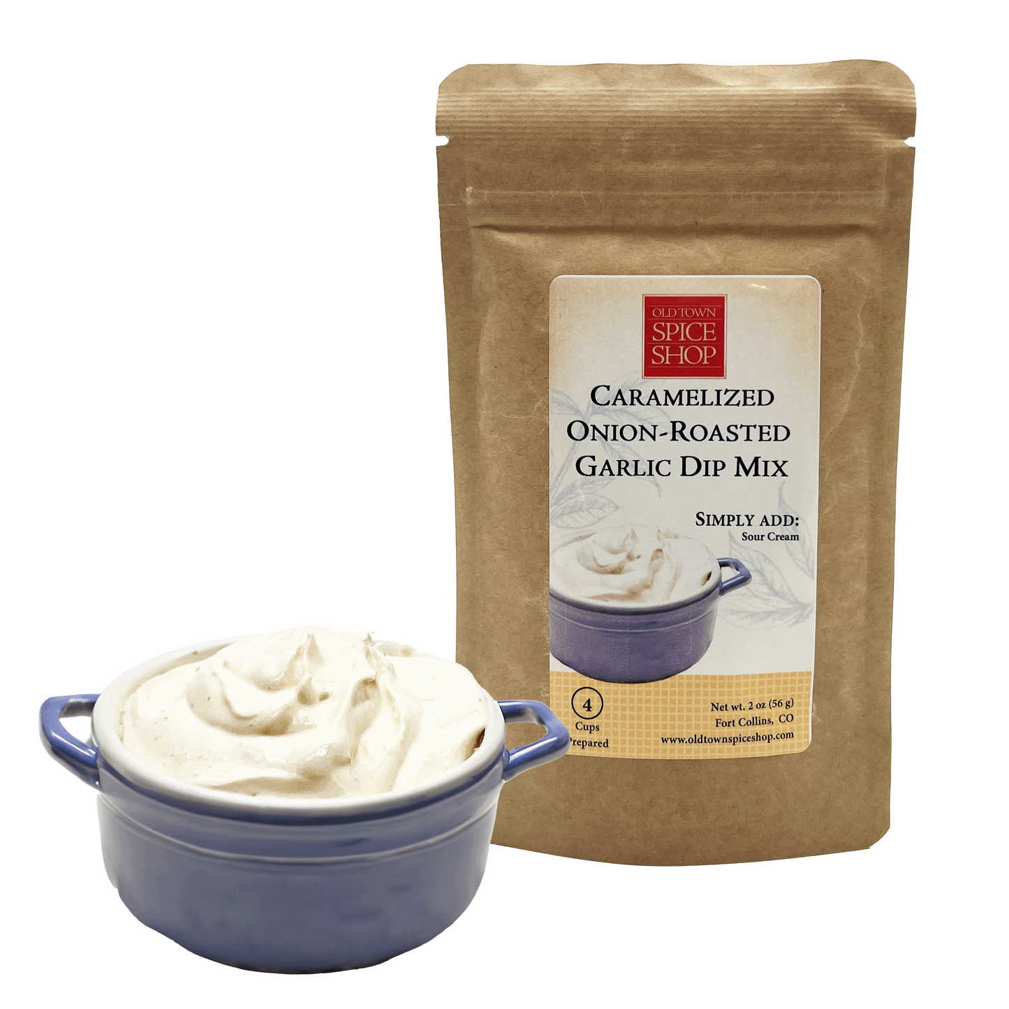 Caramelized Onion Roasted Garlic Dip Mix